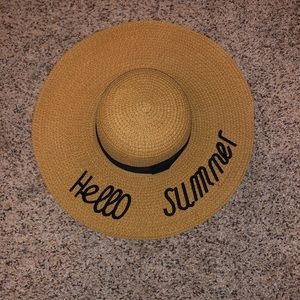 Straw Summer hat